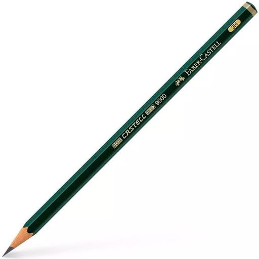 FABER CASTELL - 9000 LÁPIZ GRAFITO 3H EN BLISTER (Ref.B-9000-3H)
