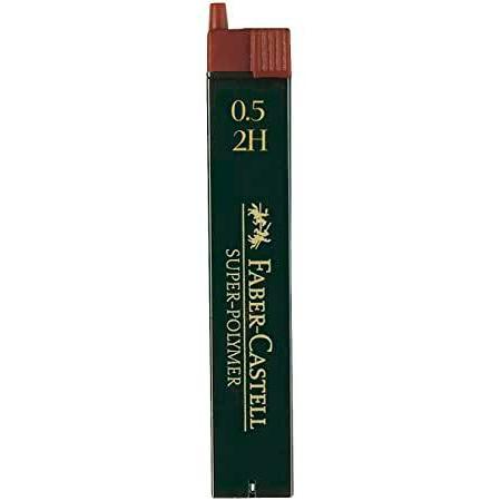 FABER CASTELL - ESTUCHE DE 12 MINAS 0,5MM 2H EN BLISTER (Ref.B-9065-2H)
