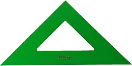 FABER CASTELL - FABER - CASTELL ESCUADRA SIN GRADUAR 12CM VERDE PACK (Ref.566-12)