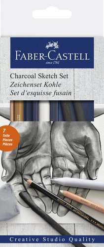 FABER CASTELL - LAPICES CARBON CREATIVE STUDIO est.7 (Ref.114002)
