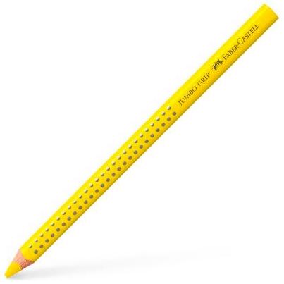 FABER CASTELL - LÁPICES DE COLORES JUMBO GRIP AMARILLO CADMIO -12U- (Ref.110907)