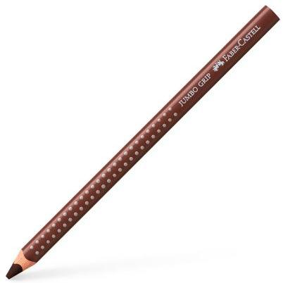 FABER CASTELL - LÁPICES DE COLORES JUMBO GRIP MARRÓN VAN-DYCK -12U- (Ref.110976)