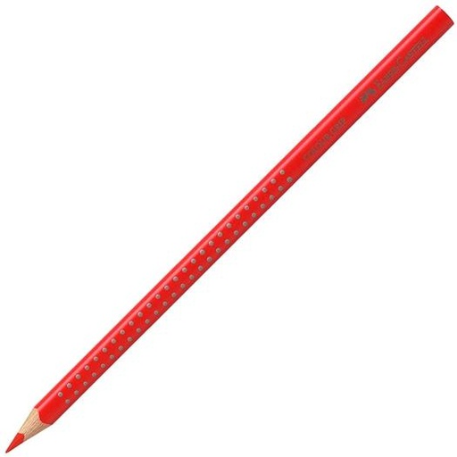 FABER CASTELL - LÁPIZ DE COLOR ACUARELABLE COLOUR GRIP ROJO ESCARLATA -12U- (Ref.112418)