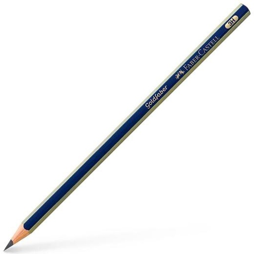 FABER CASTELL - LAPIZ de GRAFITO GOLD1221 - 3H (Ref.112513)