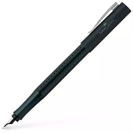 FABER CASTELL - PLUMA ESTILOGRÁFICA GRIP 2011 EF NEGRO MATE (Ref.140994)