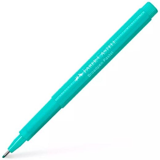 FABER CASTELL - ROTULADOR BROADPEN DOCUMENT TURQUESA PASTEL (Ref.155457)