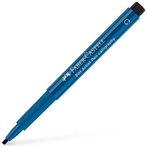 FABER CASTELL - ROTULADOR PITT ARTIST PEN CALLIGRAPHY AZUL DE IDANTRENO -10U- (Ref.167547)