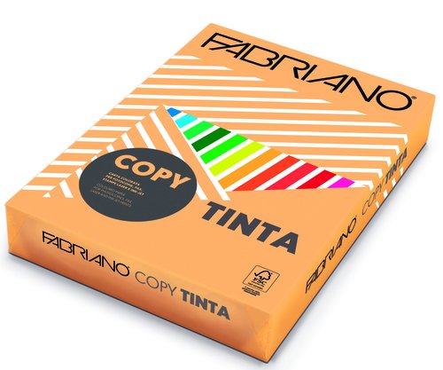 FABRIANO - PAPEL de COLOR A3 COPY TINTA 80g 250h ALBARICOQUE (ALBICOCCA) (Ref.F61329742)