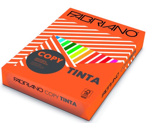 FABRIANO - PAPEL de COLOR A3 COPY TINTA 80g 250h NARANJA (ARAGOSTA) (Ref.F60429742)
