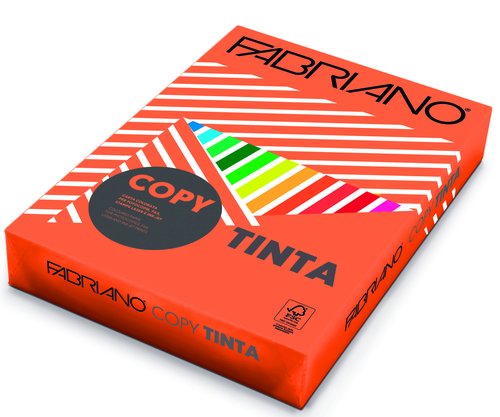 FABRIANO - PAPEL de COLOR A3 COPY TINTA 80g 250h NARANJA (ARANCIO) (Ref.F68529742)