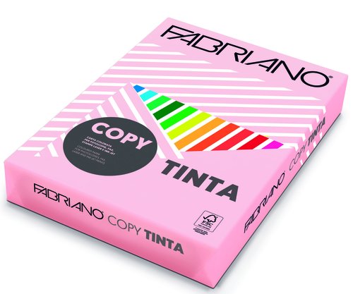 FABRIANO - PAPEL de COLOR A3 COPY TINTA 80g 250h ROSA (CIPRIA) (Ref.F66029742)