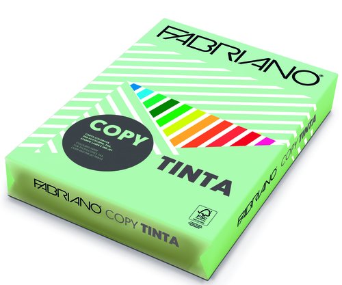 FABRIANO - PAPEL de COLOR A3 COPY TINTA 80g 250h VERDE (ACQUAMARINA) (Ref.F61229742)