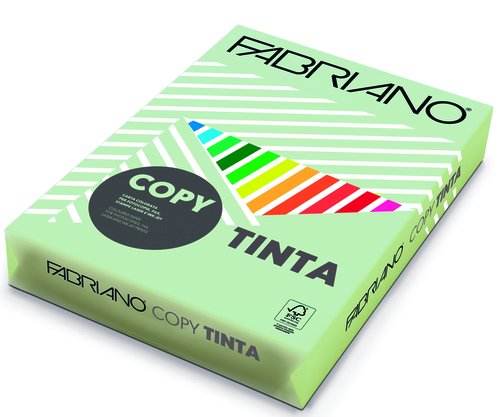 FABRIANO - PAPEL de COLOR A3 COPY TINTA 80g 250h VERDE CLARO (VERDE CHIARO) (Ref.F66129742)