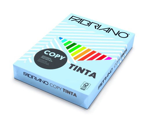 FABRIANO - PAPEL de COLOR A4 COPY TINTA 80g 500h AZUL (CELESTE) (Ref.F60721297)