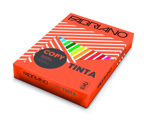 FABRIANO - PAPEL de COLOR A4 COPY TINTA 80g 500h NARANJA (ARANCIO) (Ref.F68521297)