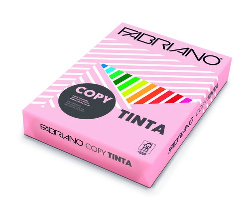 FABRIANO - PAPEL de COLOR A4 COPY TINTA 80g 500h ROSA (CIPRIA) (Ref.F66021297)