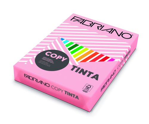 FABRIANO - PAPEL de COLOR A4 COPY TINTA 80g 500h ROSA (ROSA) (Ref.F61421297)