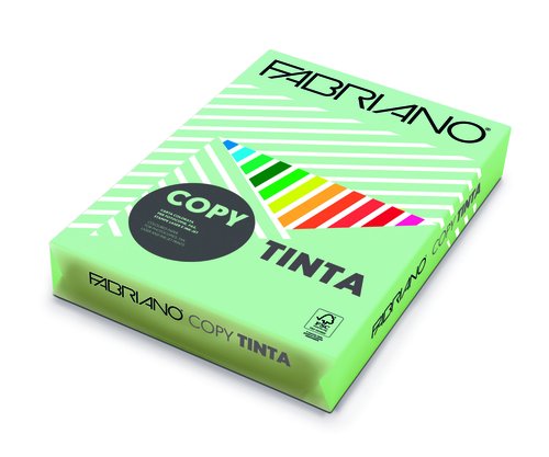 FABRIANO - PAPEL de COLOR A4 COPY TINTA 80g 500h VERDE (ACQUAMARINA) (Ref.F61221297)