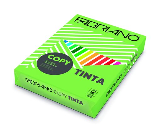 FABRIANO - PAPEL de COLOR A4 COPY TINTA 80g 500h VERDE (PISELLO) (Ref.F60221297)