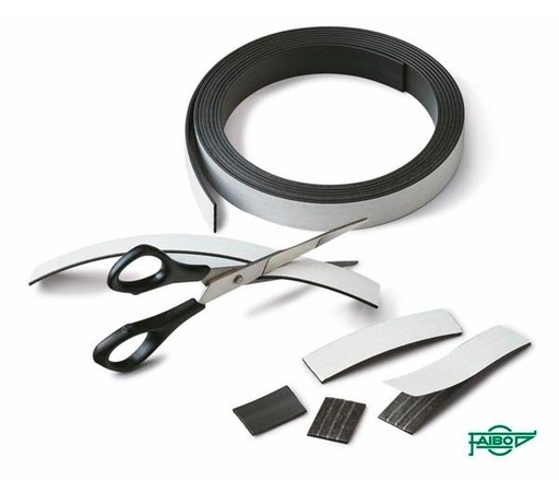 FAIBO - BANDAS MAGNÉTICAS ADHESIVAS 3000X20X1,5 MM (Ref.733)