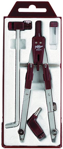 FAIBO - COMPÁS SERIE TECHNICAL-2000 MICROMÉTRICO BRAZOS ARTICULADOS Y ALARGADERA (Ref.202T)