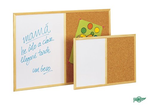 FAIBO - PIZARRA MITAD CORCHO MITAD BLANCA 40X60 (Ref.608-2)