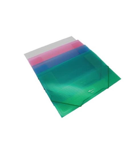 FAMA - CARPETA CON GOMAS SOLAPAS A3 PLÁSTICO C/SURTIDOS (Ref.24406)