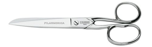FILARMONICA - TIJERAS 2 CLAVELES OFICINA 6 pulgadas (Ref.3019)