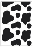FIXO - BOLSA DISFRAZ 56x70 cm. IMPRESA BLANCO/NEGRO (Ref.72302)