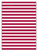 FIXO - BOLSA DISFRAZ 56x70 cm. IMPRESA BLANCO/ROJO (Ref.72304)
