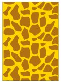 FIXO - BOLSA DISFRAZ 65x90 cm. IMPRESA AMARILLO/MARRON (Ref.72107)