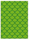 FIXO - BOLSA DISFRAZ 65x90 cm. IMPRESA ONDAS VERDE (Ref.72109)