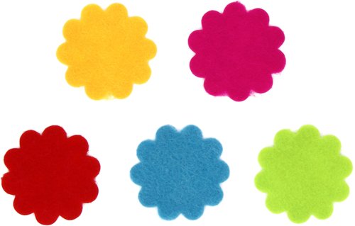 FIXO - FIGURAS FIELTRO SMART FLORES PACK de 30 (Ref.5021/68004100)