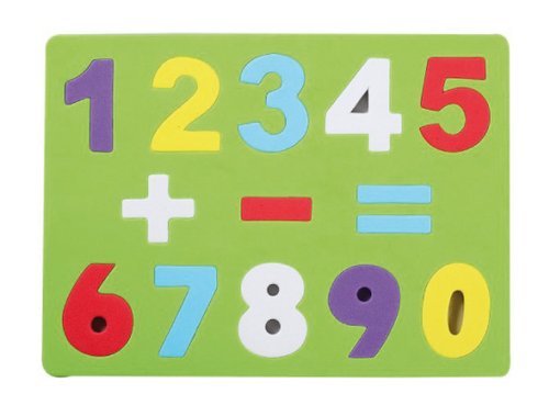 FIXO - GOMA EVA PUZZLE 19x26 cm. NUMEROS Y SIGNOS (Ref.5022/68002600)