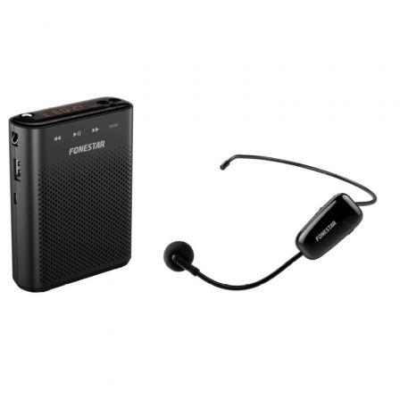 FONESTAR - AMPLIFICADOR DE VOZ PORTÁTIL MICRO -UHF, USB, MICROSD, MP3 (Ref.ALTA-VOZ-W30)