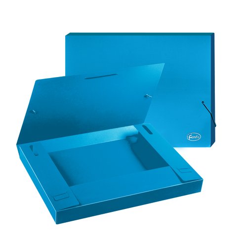 FOROFIS - CARP.PROY. PP A4 3 cm AZUL (Ref.91165)