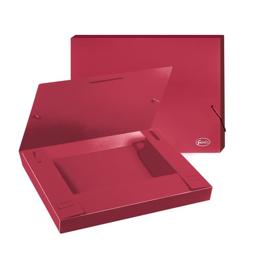 FOROFIS - CARP.PROY. PP A4 3 cm ROJO (Ref.91167)