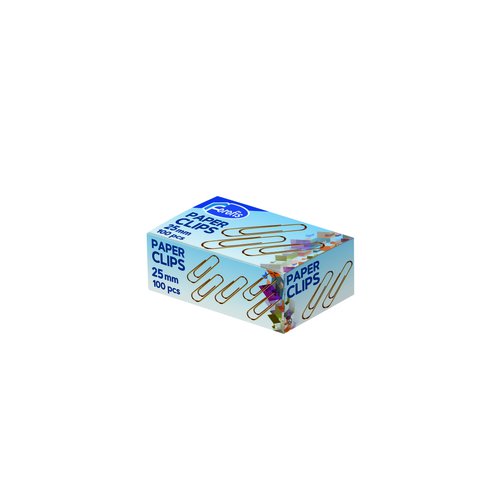 FOROFIS - CLIP Nº1,5 (25 mm) DORADO C/100 (Ref.91345)