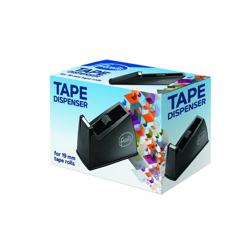 FOROFIS - PORTARROLLOS MEDIANO 19 mm NEGRO (Ref.91584)