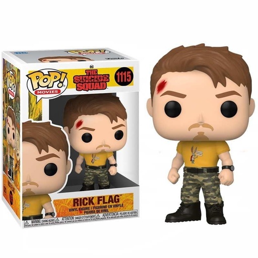 FUNKO - DC COMICS ESCUADRON SUICIDA RICK FLAG Nº 1115 -CAJA ORIGINAL- (Ref.56020)