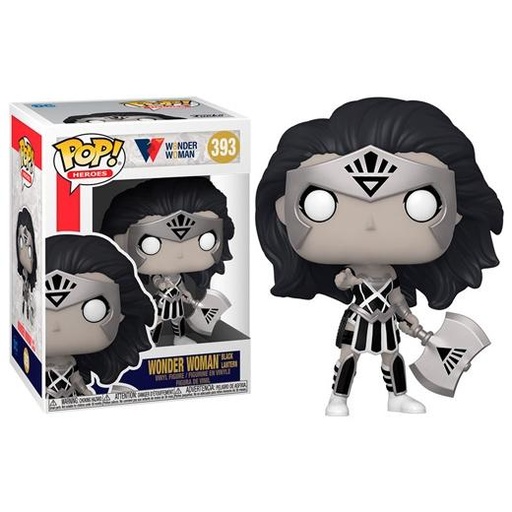 FUNKO - HEROES WONDER WOMAN 80TH BLACK LANTERN Nº 393 -CAJA ORIGINAL- (Ref.54977)