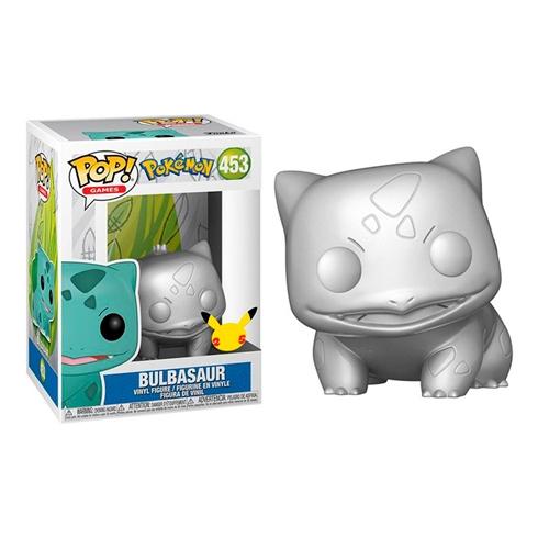 FUNKO - POKEMON POKEMON S6 BULBASAUR PLATEADO EFECTO METALICO EDICION ESPECIAL EXCLUSIVO 10" Nº 453 -CAJA ORIGINAL- (Ref.59874)
