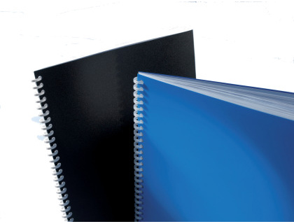 GBC - PORTADA ENCUADERNAR OPAQUE 180 MICRAS A4 PVC NEGRO OPACO -PACK 100U- (Ref.ESP421163)
