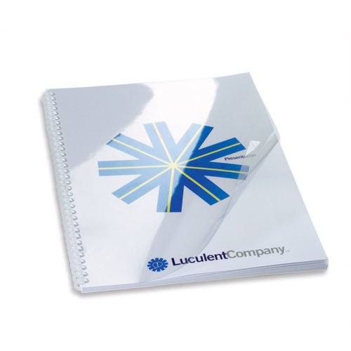 GBC - PORTADAS HICLEAR A3 PVC 180 MICRAS CRISTAL TRANSPARENTE -PACK 100U- (Ref.CF121880)