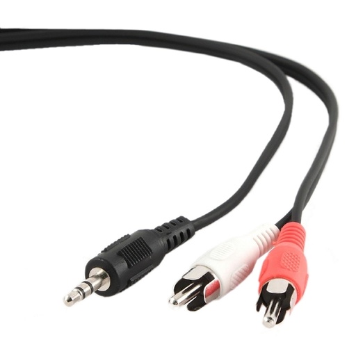 GEMBIRD - Cable Audio 3.5mm(M) a 2 RCA(M) 2.5 Mts (Ref.CCA-458-2.5M)