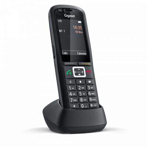 GIGASET - R700H PRO Teléfono DECT Identificador de llamadas Negro (Ref.S30852-H2976-R102)
