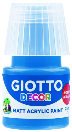 GIOTTO - PINTURA ACRILICA 25 ml (bote) AZUL COBALTO (Ref.F538116)