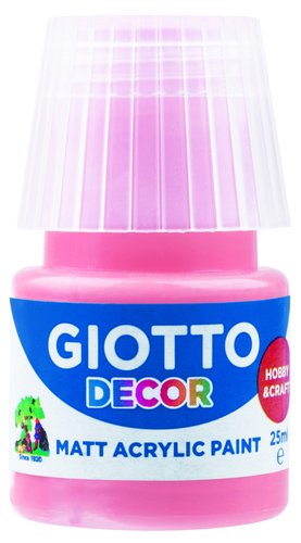 GIOTTO - PINTURA ACRILICA 25 ml (bote) NARANJA MELOCOTON (Ref.F538106)