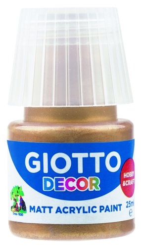 GIOTTO - PINTURA ACRILICA 25 ml (bote) ORO (Ref.F538149)