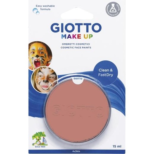 GIOTTO - PINTURA FACIAL INDIVIDUAL UNISEX PARA NIÑOS 15ML NARANJA -BLISTER- (Ref.F474911)